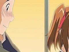 Caught Anime Coed Fingered And Hard Poked Wet Pussy